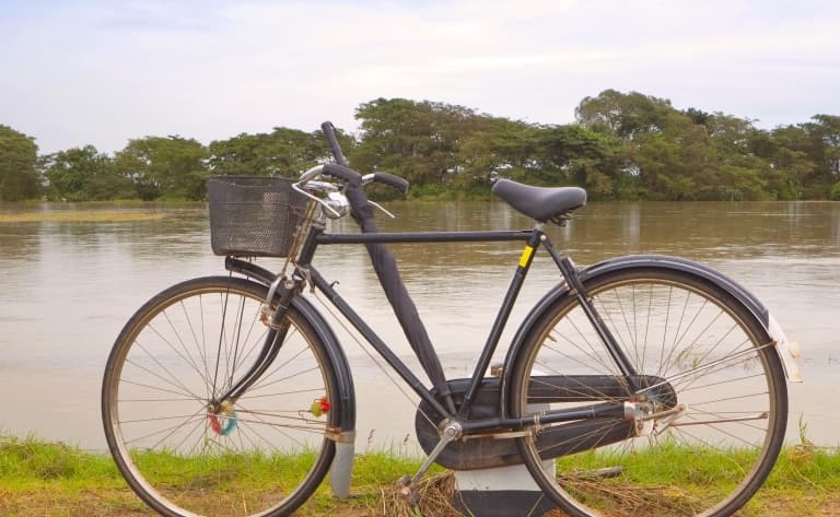 Découverte du site de Polonaruwa à bicyclette